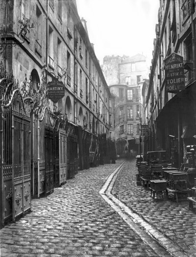 Passage du Dragon, Paris, 1858-78 by Charles Marville
